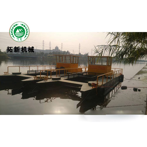 中型垃圾打捞船【工作视频】