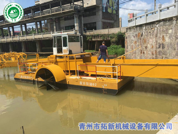 销往南京割草船